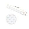 Unique Bargains Non-Slip Silicone Adhesive Clothes Hangers Strips - 2 of 4