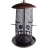 More Birds Hammered Copper Giant Combo Screen Feeder 10 Port - 8.4 Quart - 2 of 3