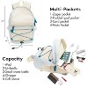Ladies and children's mini travel backpack, 12 inch casual travel day backpack - 3 of 4