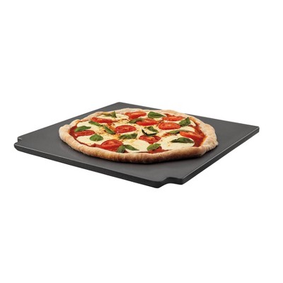 Weber Glazed Black Ceramic Baking Stone