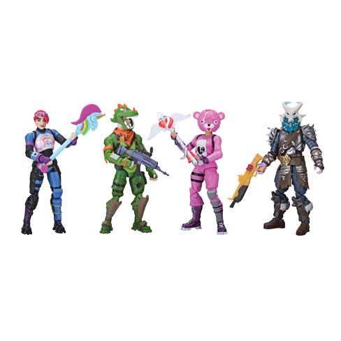 Fortnite Squad Mode Core Figure 4 Pk Target - roblox toys big pack of fortnite news and guide
