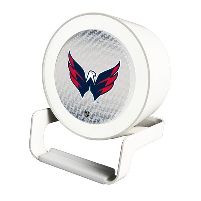 Keyscaper Washington Capitals Linen Night Light Charger and Bluetooth Speaker