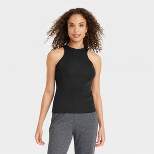 Women's Slim Fit High Neck Tank Top - A New Day™