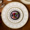 Noritake Trefolio Gold Set of 4 Dinner Plates - image 2 of 4