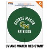 George Mason University Patriots Logo Automotive Car Window Locker Circle Bumper Sticker - 2 of 4