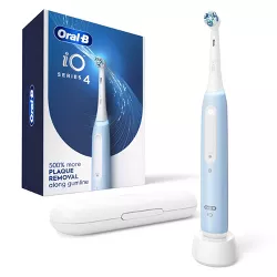 Oral-B iO Series 4 Electric Toothbrush with Brush Head - Light Blue