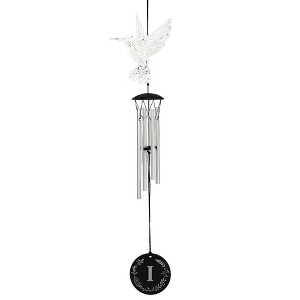 Personalization Mall Flying With Hummingbirds Personalized Initial Wind Chimes - 1 of 1