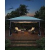 12 x 12 FT Heavy Duty Double Roof Patio Gazebo,Outdoor Gazebo with Netting and Curtains,Outdoor Patio Canopy for Deck Backyard Garden Lawns - 2 of 4