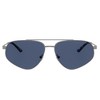 Emporio Armani EA 2156 300380 Unisex Pilot Sunglasses Matte Gunmetal 59mm - 2 of 3