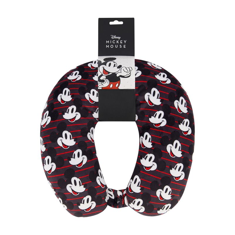 Disney Mickey Mouse Travel Neck Pillow with Snap, 4 of 5