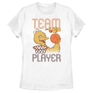Women's Sesame Street Big Bird Team Player T-Shirt - 1 of 4