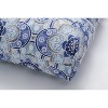 Keyzu Medallion Outdoor Bench Cushion Blue - Pillow Perfect - 2 of 4