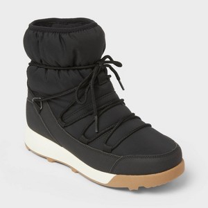 Women’s Cara Boots with Memory Foam Insole - All In Motion™ Black - 1 of 3