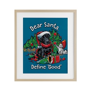 Stupell Industries Define Good Vintage Puppy Framed Print Under Glass Art - 1 of 4