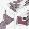 INSPIRE CHIC Men's Striped Regular Contrast Color Necktie - 3 of 4