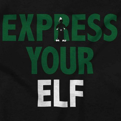 Christmas Express Your Elf Xmas Toddler Baby Graphic T Shirt Brisco Brands