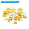 Unique Bargains Self Adhesive Glitters DIY Crafting Colorful Foam Shape Sticker - 2 of 4