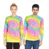 DARESAY Long Sleeve Tie Dye T-Shirt, For Men, Women And Teens (Up to 5XL) - 2 of 4