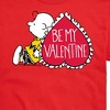 Men's - Peanuts - Be My Valentine Short Sleeve Graphic T-Shirt - 2 of 4
