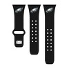 NFL Philadelphia Eagles Apple Watch Compatible Silicone Band - Black - 2 of 3