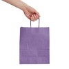 Blue Panda 25 Pack Medium Paper Gift Bags with Handles for Candy, Gifts, Purple, 8 x 10 x 4 In - 4 of 4