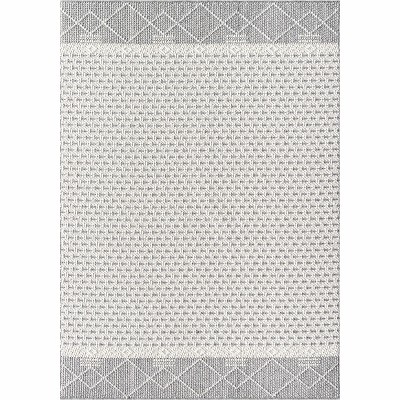 Hauteloom Nitya Light Gray Area Rug