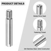 Unique Bargains Stainless Steel Durable Multipurpose Use Dowel Pins - 2 of 4