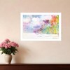 HomeRoots Rainbow Colors on the Coast White Framed Print Wall Art - 2 of 4