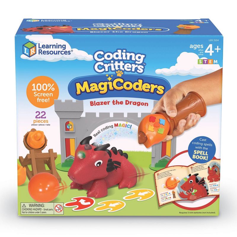 Learning Resources Coding Critters MagiCoders - Blazer the Dragon, 1 of 5