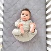 Organic Dream ComfortCloud 2-Stage Crib & Toddler Mattress - Moonlight Gray - 4 of 4