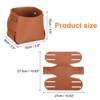 Unique Bargains PU Leather Organizing Jewelry Cosmetics Vanity Storage Tray - 2 of 4