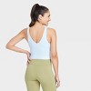 Women's Light Support V-Neck Crop Sports Bra - All In Motion™ - image 2 of 4