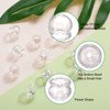 Unique Bargains Glass Jellyfish Wind Bell Beads 12 Pcs - 2 of 4