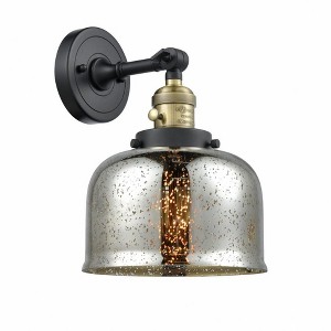 Bell - 1 Light Wall Sconce In Industrial Style-12 Inches Tall and 8 Inches Wide - 1 of 1