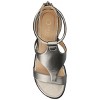 Journee Women's Trayle Medium and Wide Width Wedge Sandals - 4 of 4