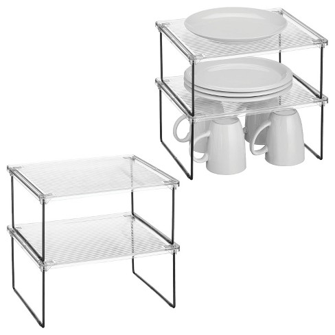 stackable single tier metal cabinet dish