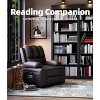 Faux Leather Swivel Rocking Recliner for Adults with Remote Control, Cup Holders, Lounge Chair for Living Room, Bedroom, Nursery - 3 of 4