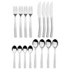 Towle Living Merion 16-Piece Flatware Set , Sleek Lightweight Stainless Steel Design with Mirror Finish, Unique Rounded Knife Detail, Dining for 4 - 2 of 4