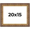 PosterPalooza | Museum Gold Picture Frame - UV Acrylic, Backing Board, Hanging Hardware Included - 2 of 4