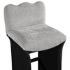 Meridian Furniture,Shaw Chenille Fabric Upholstered Counter Stool - 4 of 4