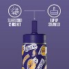 NBA Los Angeles Lakers 14oz Kids Stainless Steel Water Bottle With Straw Lid and Flexible Handle - 4 of 4