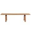 Branch Live Edge Industrial Bench Brown - Timbergirl: Solid Wood, Rectangular, 70" Length for Entryway - 2 of 4