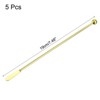 Unique Bargains Wear-Resistant Long Handle Reusable Coffee Cocktail Stirrers 5 Pcs - 2 of 4