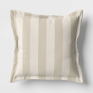 24"x26" Cabana Stripe Outdoor Deep Seat Back Cushion - Threshold™ - 1 of 4
