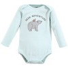 Touched by Nature Organic Cotton Long-Sleeve Bodysuits, Dreamy Woodland - 4 of 4