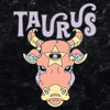Junior's Women Lost Gods Zodiac Taurus Art Symbol Crop T-Shirt - 2 of 4