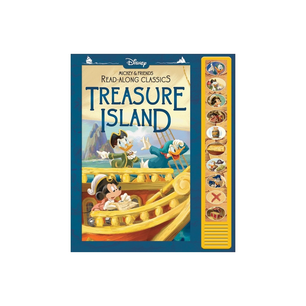 Disney Mickey and Friends: Treasure Island Read-Along Classics Sound Book - (Mixed Media Product)