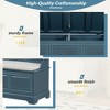 Lyngins Storage Bench with Cushion,Entryway Bench with Safe Soft-Close Devices,Shoe Bench with Hidden Storage for Living Room,Hallway,Entryway - 4 of 4