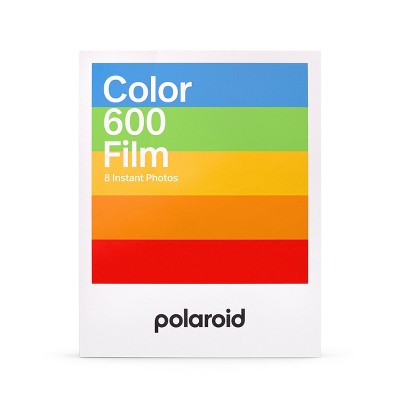 Polaroid Color Film for 600- White Frame
