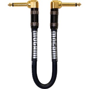 Mogami Platinum Guitar Patch Cable with Right Angle Connectors 11 in. Right Angle To Right Angle - 1 of 1